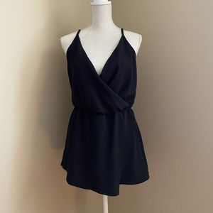 Urban Outfitters Strappy Black Romper